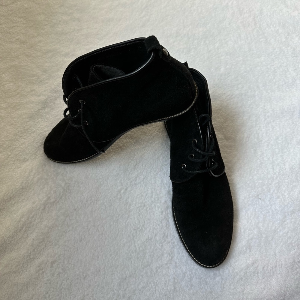 Stuart Weitzman Rove Suede Ankle Boot - Picture 4 of 7